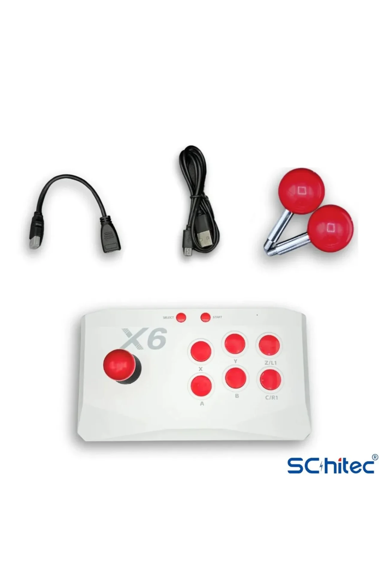 Schitec X6 4KHD Retro Oyun Konsolu – 21.150 Oyunlu, Kablosuz Çift Joystickli, 64GB