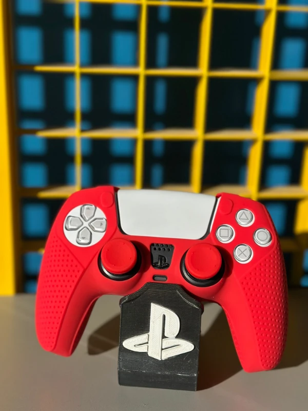 P-5 Silicone Protective Kit – PlayStation 5 DualSense Koruma Seti - Kırmızı