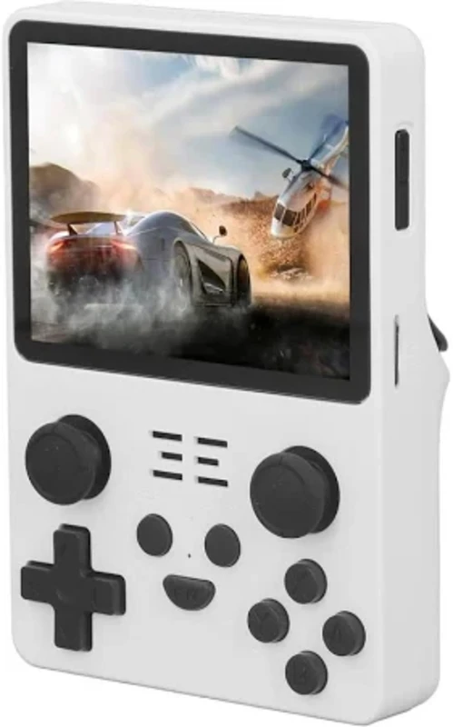X5 Taşınabilir Retro Oyun Konsolu – 20.000+ Yüklü Oyun – 3,5” IPS Ekran- Beyaz
