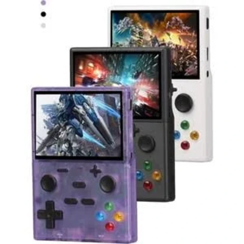 XGB35 Retro Taşınabilir Oyun Konsolu – 13.000 Yüklü Oyun | 3.5” IPS Ekran - BEYAZ