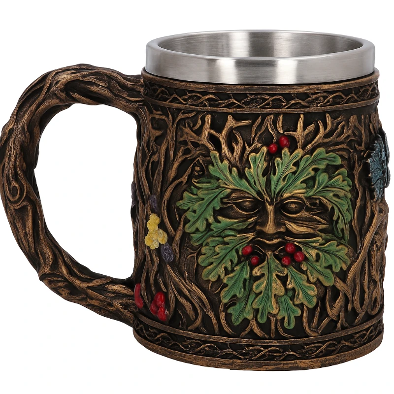 Mitolojik Ağaç Adam Tasarımlı Kupa Bardak CL-230020