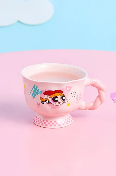 Powerpuff Girls – Buttercup Lisanslı Seramik Kupa 330 ml (Kulplu) CL-K19