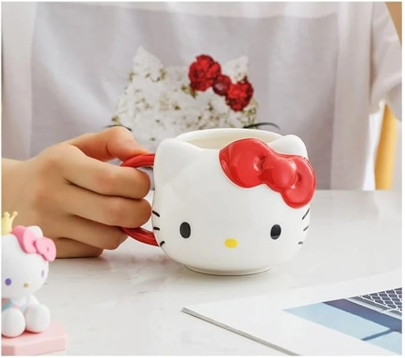 Hello Kitty Lisanslı Seramik Kupa Bardak CL-K39 – ConsoleX Orijinal Ürün