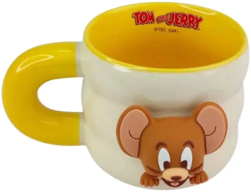 Tom ve Jerry 3D Tasarım Seramik Kupa Bardak CL-K19 – ConsoleX Lisanslı Ürün