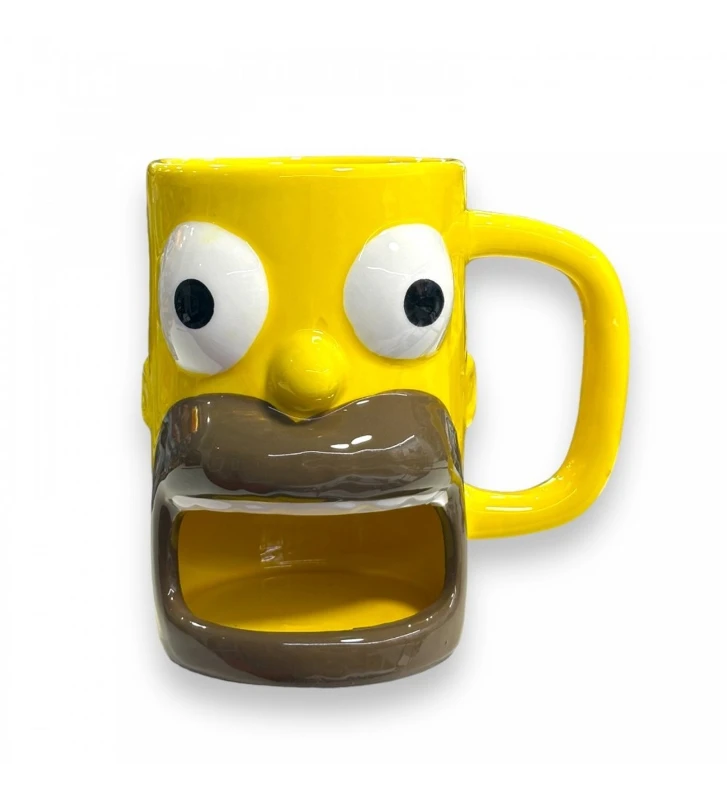 The Simpsons Homer Simpson 3D Seramik Kupa CL-TZ2325 – ConsoleX Lisanslı Ürün