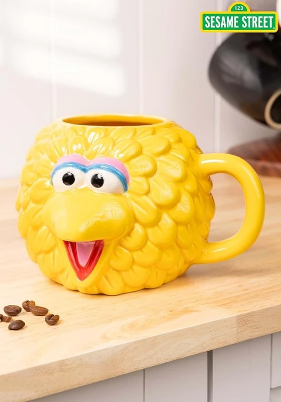 Sesame Street Big Bird 3D Kupa Bardak CL-K42 – ConsoleX Ürün