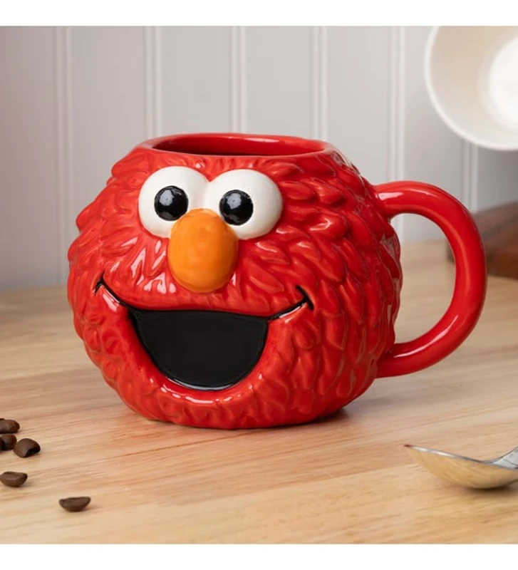 Sesame Street Elmo 3D Seramik Kupa Bardak CL-K43 – ConsoleX Orijinal Ürün
