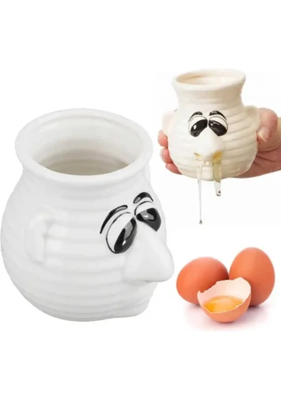 Komik Burun Şeklinde Yumurta Akı Ayırıcı – Sümük Tasarımlı CL-K12