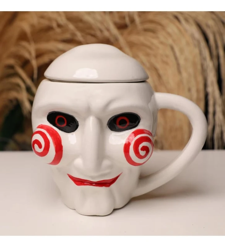 Saw 3D Seramik Kupa Bardak Kapaklı CL-K37 – ConsoleX Lisanslı Film Ürünü