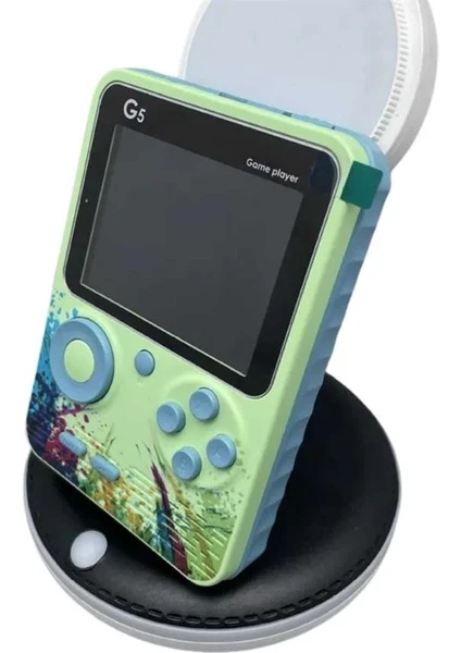 G5 Atari Retro Oyun Konsolu – 500+ Klasik Oyun – 3.0” Renkli Ekran (Yeşil)