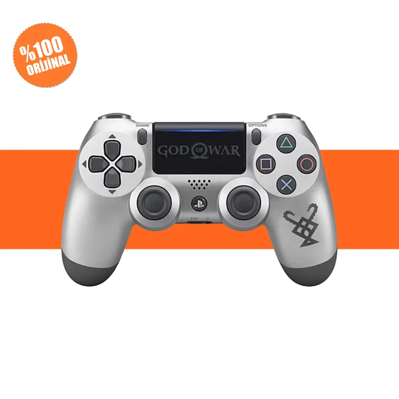 Sony DualShock 4 Kablosuz PS4 Kol – Gri God of War Edition (Yenilenmiş)