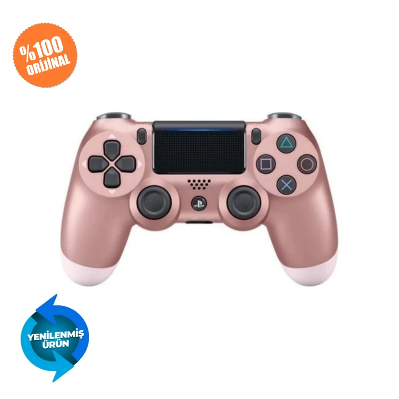 Sony DualShock 4 PS4 Kablosuz Oyun Kumandası – Pembe (Yenilenmiş)