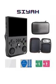 R36 Pro Retro Oyun Konsolu – 3,5″ IPS Ekran – 30.000+ Klasik Oyun - Taşınabilir- Siyah