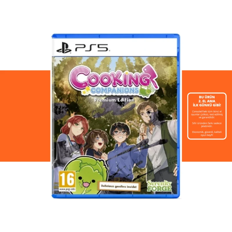 [2.EL] Cooking Companions Premium Edition - PS5 Oyun 