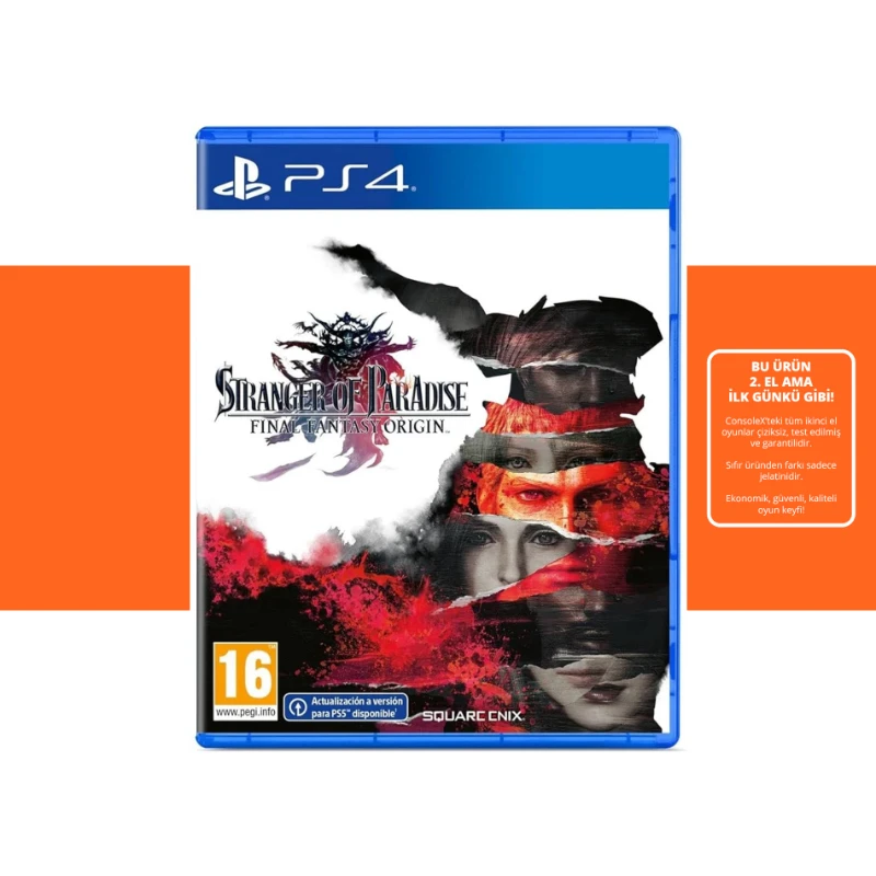 [2.EL] Stranger of Paradise Final Fantasy Origin - PS4 Oyun 