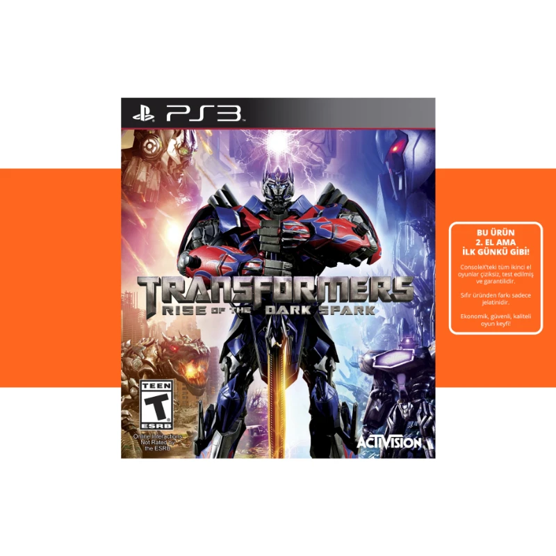 [2.EL] Transformers Rise of the Dark Spark- PS3 Oyun 