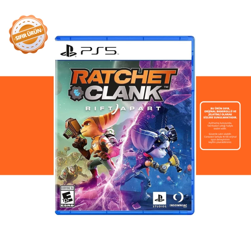 Ratchet & Clank: Rift Apart  - Ps5 Oyun [SIFIR] - SS
