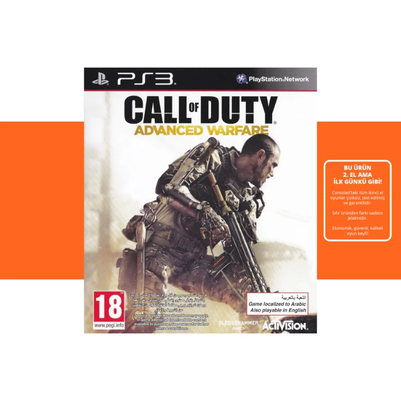 [2.EL] Call of Duty Advanced Warfare – PS3 Oyun