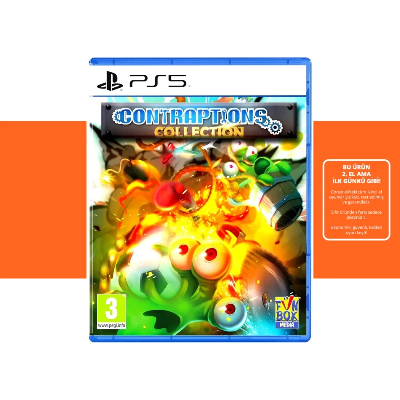 [2.EL] Contraptions Collection - PS5 Oyun 