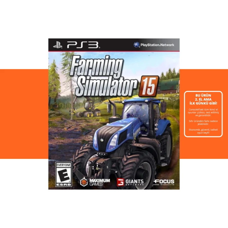 [2.EL] Farming Simulator 15 – PS3 Oyun
