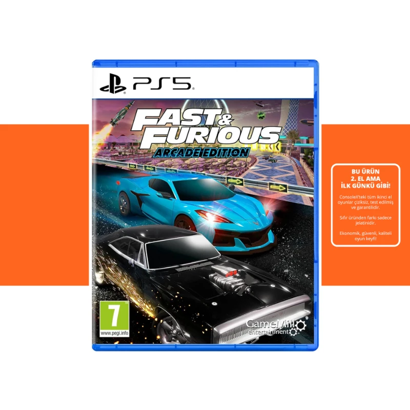 [2.EL] Fast & Furious Arcade Edition - PS5 Oyun 