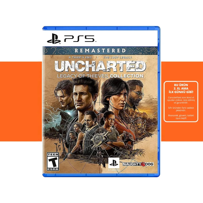[2.EL] Uncharted Legacy Of Thieves Collection - Ps5 Oyun