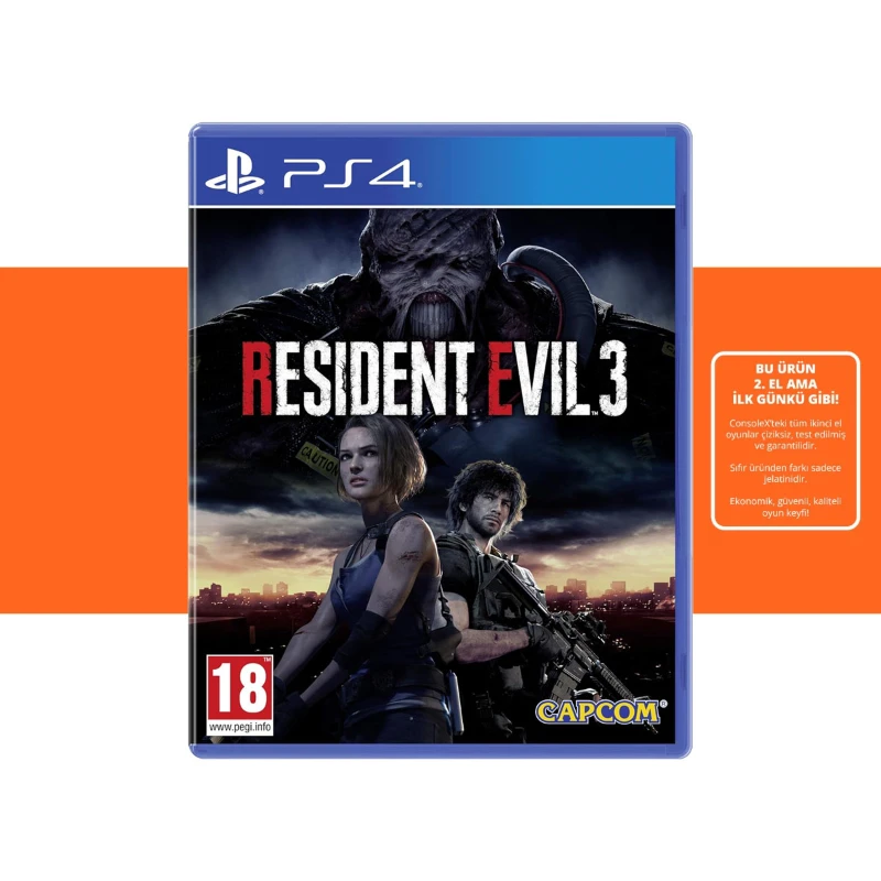 [2.EL] Resident Evil 3 - Ps4 Oyun