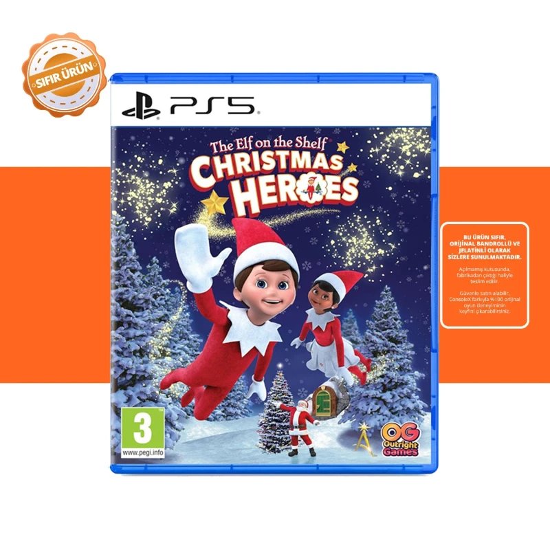 The Elf on the Shelf Christmas Heroes- PS5 Oyun [SIFIR]