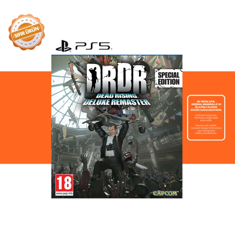 Dead Rising Deluxe Remaster- PS5 Oyun [SIFIR]