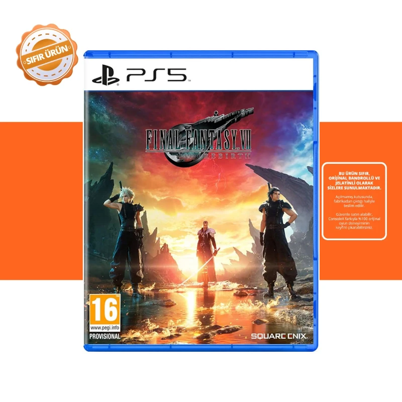 Final Fantasy VII Rebirth - Ps5 Oyun [SIFIR]