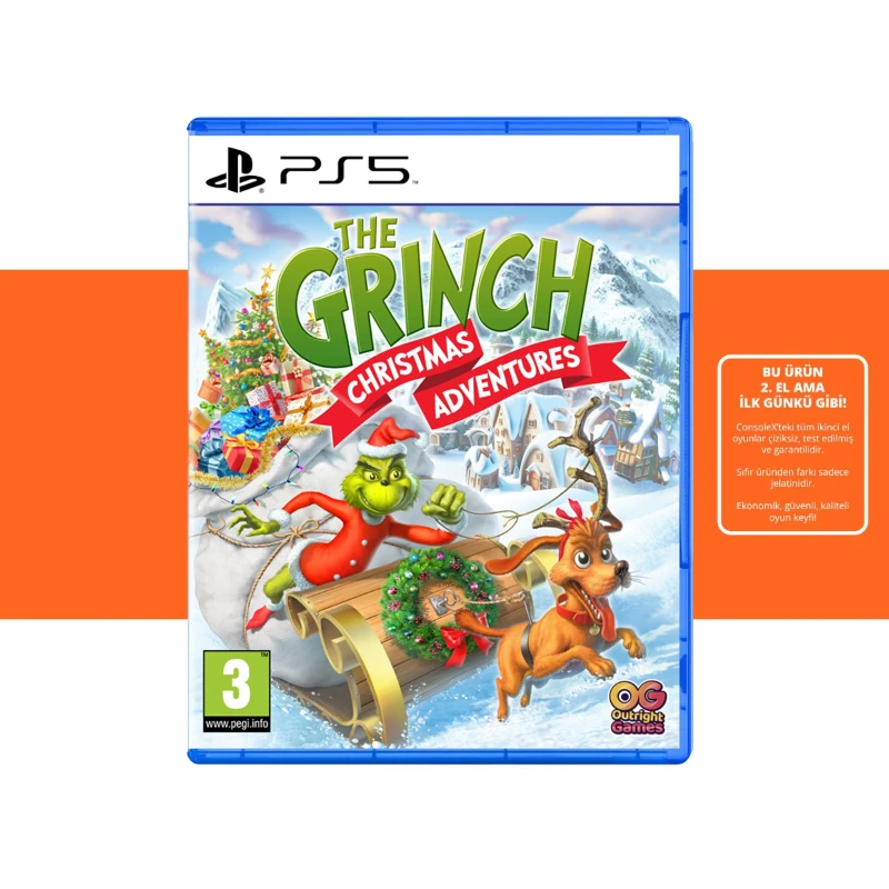 [2.EL] The Grinch Christmas Adventures - Ps5 Oyun