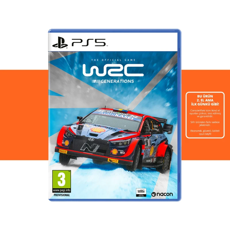 [2.EL] WRC Generations - Ps5 Oyun