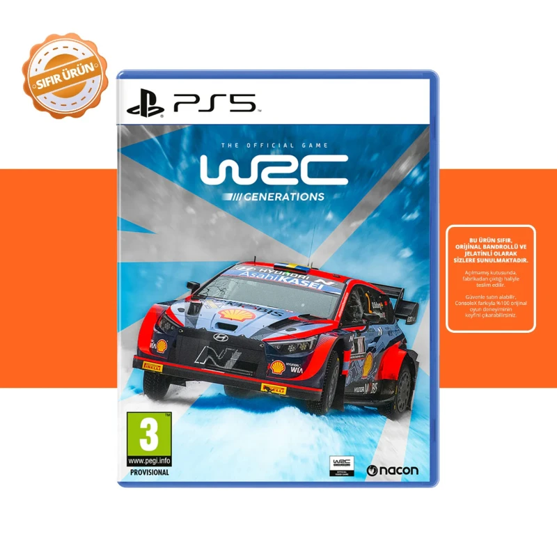 WRC Generations  - Ps5 Oyun [SIFIR]