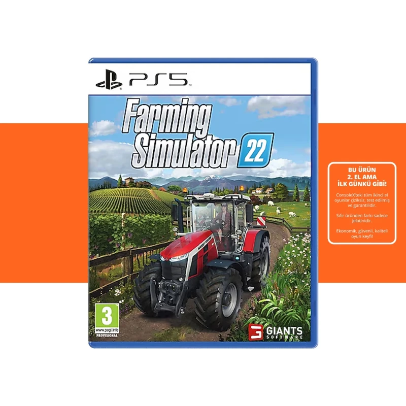 [2.EL] Farming Simulator 22 - Ps5 Oyun