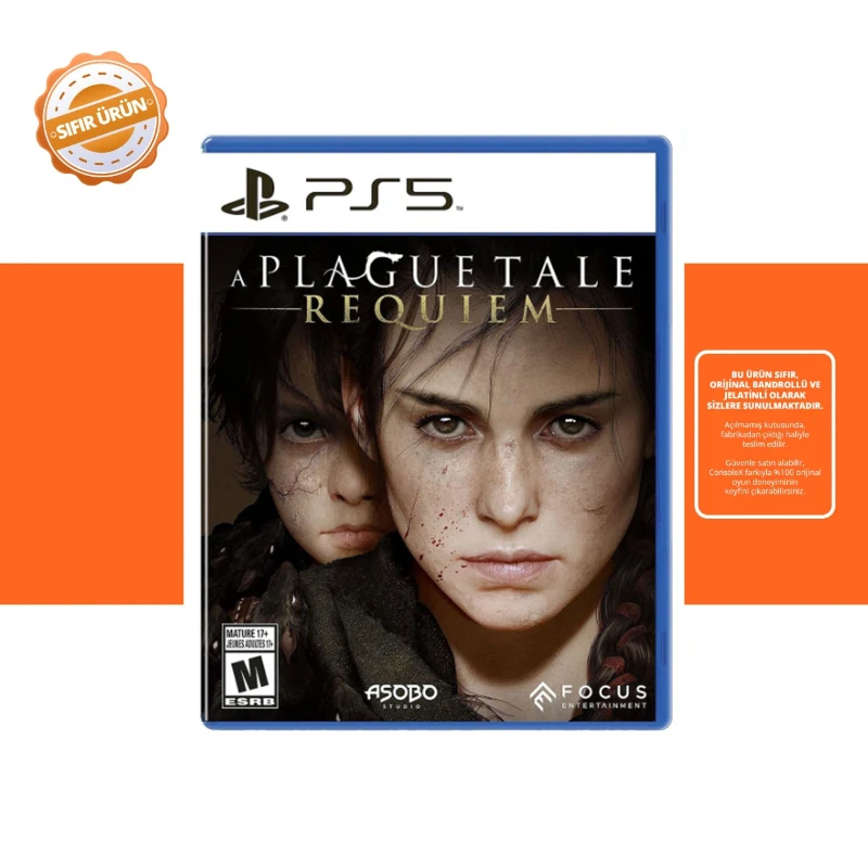 A Plague Tale Requiem - Ps5 Oyun [SIFIR]