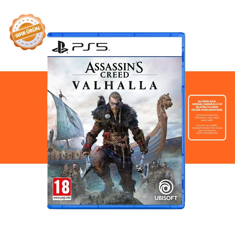 Assassins Creed Valhalla - Ps5 Oyun [SIFIR]