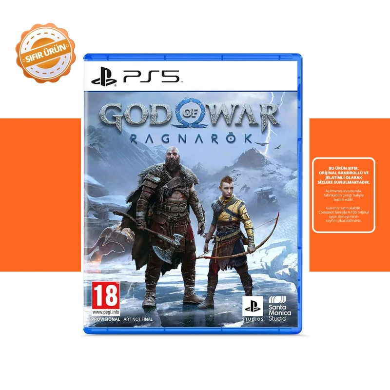 God Of War Ragnarok - Ps5 Oyun [SIFIR]
