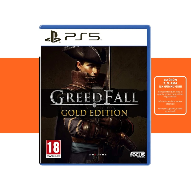 [2.EL] GreedFall Gold Edition - Ps5 Oyun