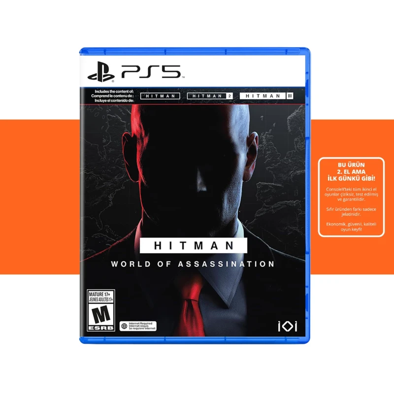 [2.EL] Hitman World of Assassination - Ps5 Oyun