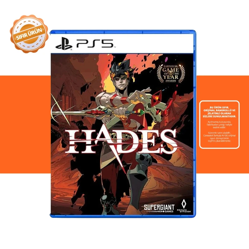 Hades - Ps5 Oyun [SIFIR]