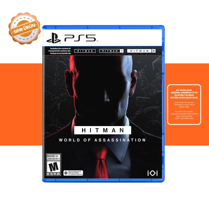 Hitman World of Assassination - Ps5 Oyun [SIFIR]