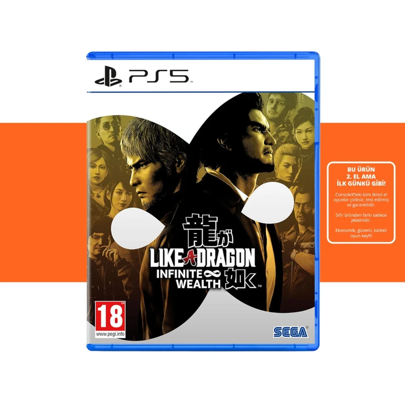 [2.EL] Like A Dragon Infinite Wealth - Ps5 Oyun