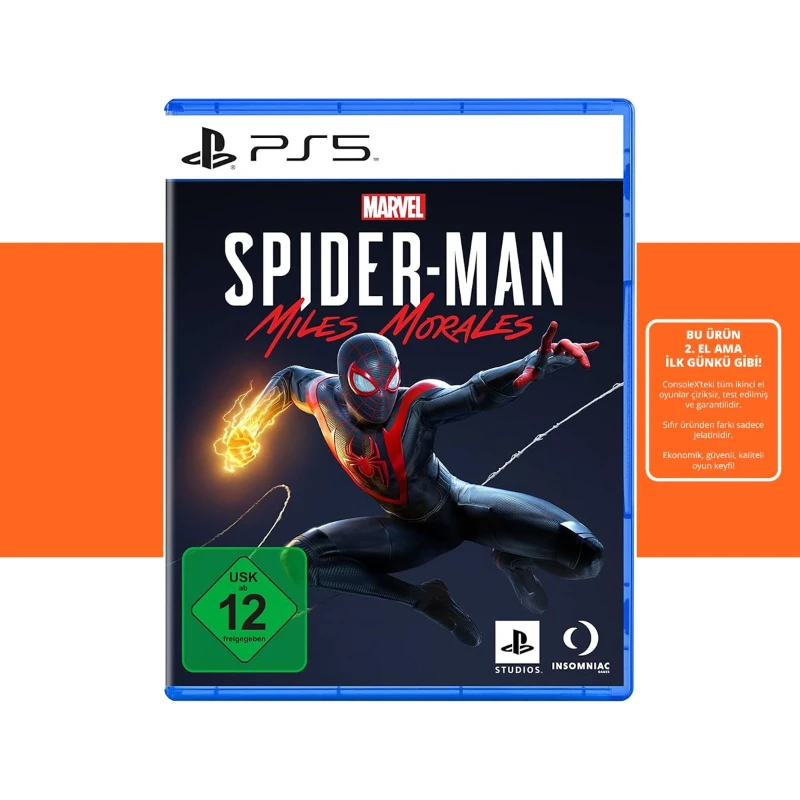 [2.EL] Marvel Spiderman Miles Morales - Ps5 Oyun