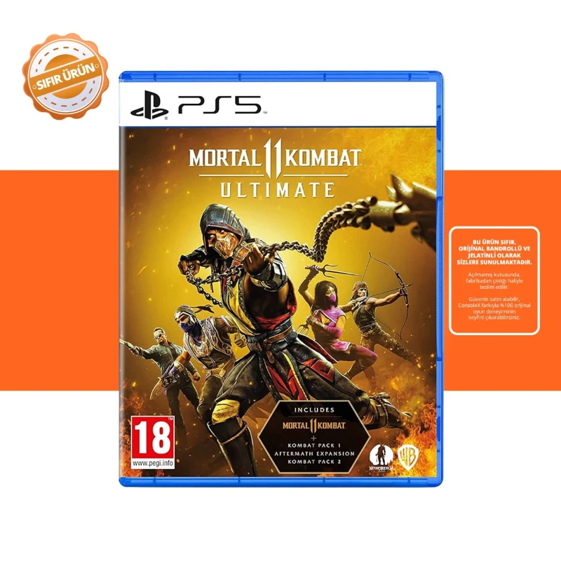 Mortal Kombat 11 Ultimate - Ps5 Oyun [SIFIR]