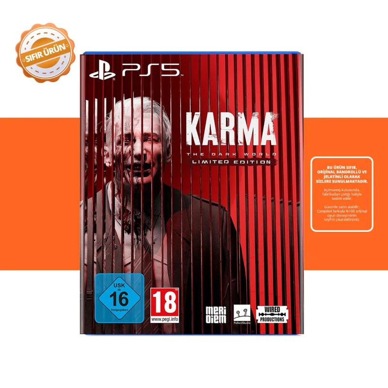 Karma: The Dark World (Kırmızı Kutulu Limited Edition) – PS5 Oyun [SIFIR] 