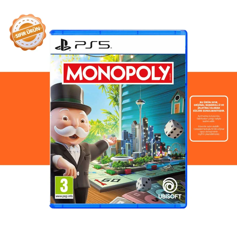 Monopoly – PS5 Oyun [SIFIR]
