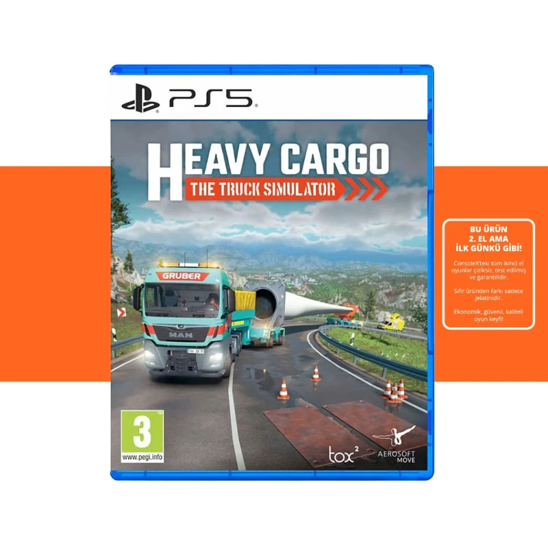 [2.EL] Heavy Cargo: The Truck Simulator – PS5 Oyun