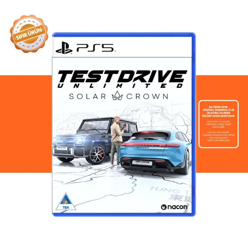 Test Drive Unlimited Solar Crown - PS5 Oyun [SIFIR]