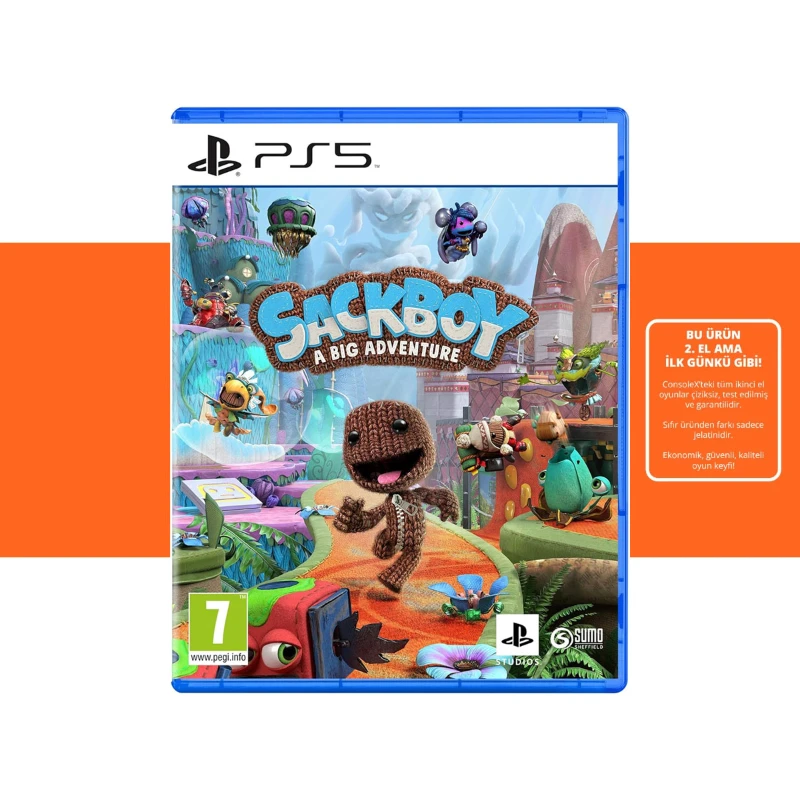 [2.EL] Sackboy A Big Adventure - Ps5 Oyun