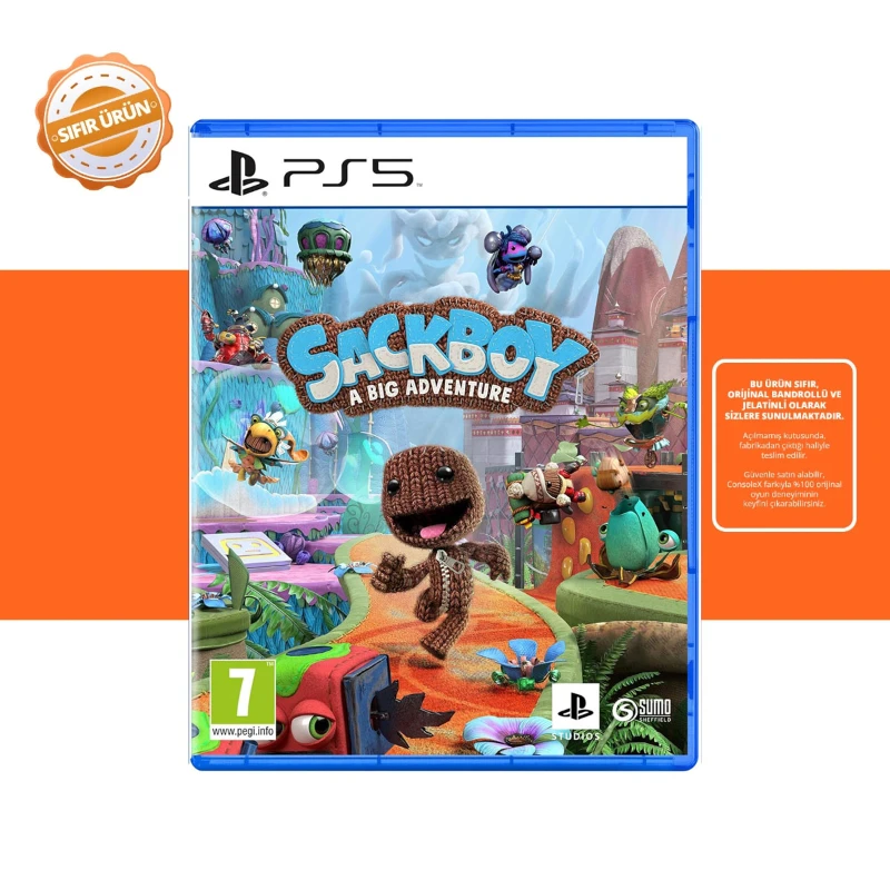Sackboy A Big Adventure - Ps5 Oyun [SIFIR]